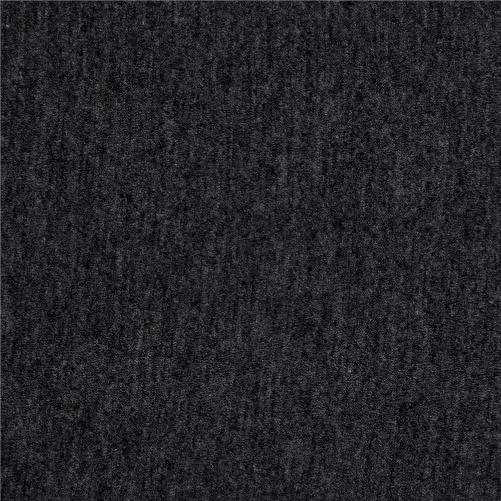 Rayon Spandex Stretch Jersey Knit Charcoal, Fabric by the Yard
